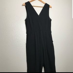 All black Crepe Dressy Jumpsuit with pockets!!!!!